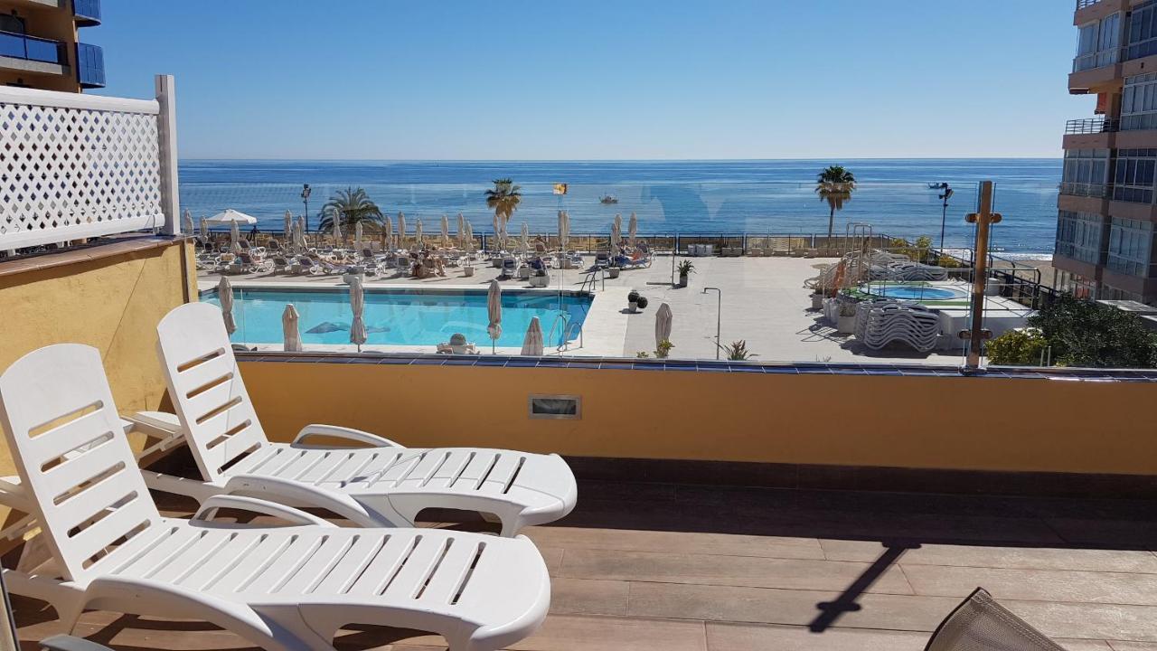 شقة Penthouse Sea Views + Private Solarium فوينخيرولا المظهر الخارجي الصورة